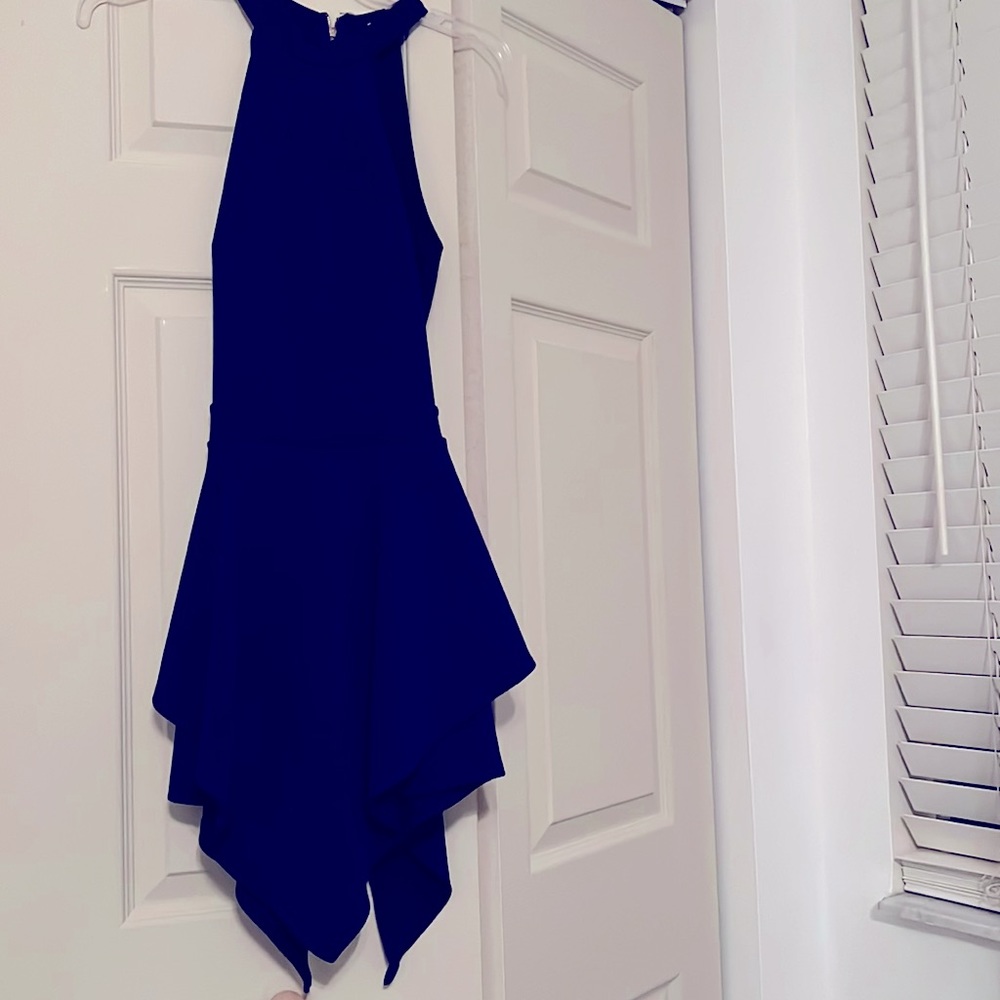 Blue formal romper size S